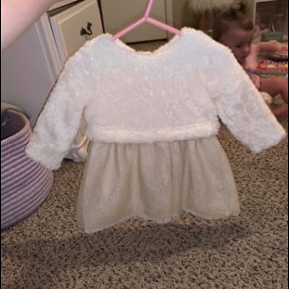 Baby girl / Toddler sweater dress - Picture 2 of 4